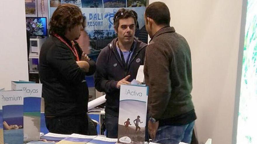 La Isla promociona los fondos marinos en una feria de Madrid