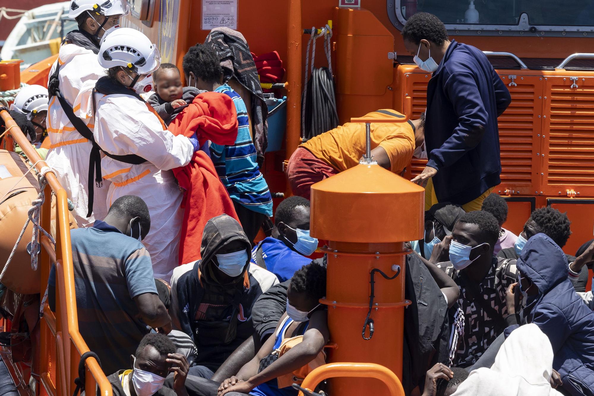 Llegada de migrantes a Gran Canaria (22/06/23)