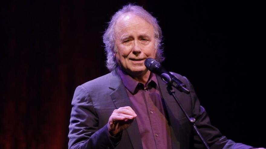 Joan Manuel Serrat, durante su concierto en Valencia la pasada semana.