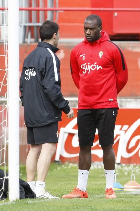 Entrenamiento del Sporting