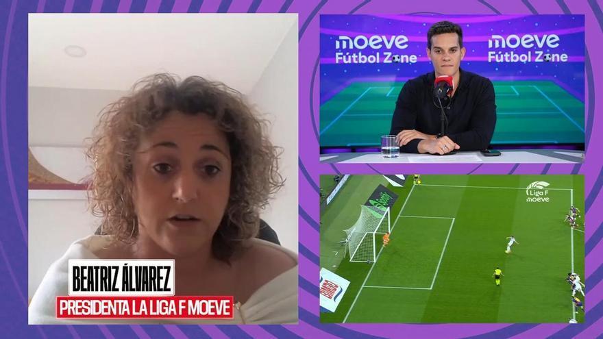 Moeve Fútbol Zone 1x15: Beatriz Álvarez sobre los planes de reestructuración de la Liga F. Así podría ser la nueva liga.