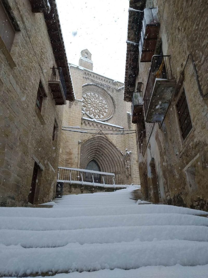 'Filomena' en Aragón