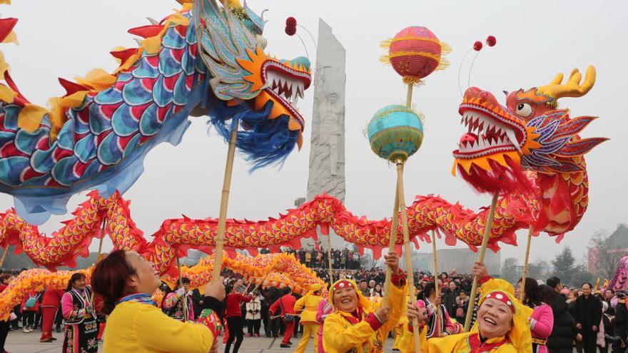 Las celebraciones del Año Nuevo chino en Asia