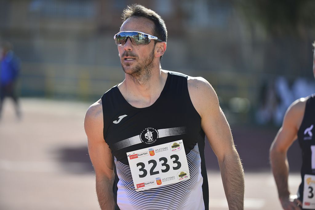 Atletismo nacional Máster sábado en la pista de Atletismo de Cartagena