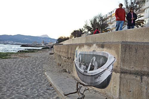 gleichgueltigkeit fotos fluechtlinge mallorca