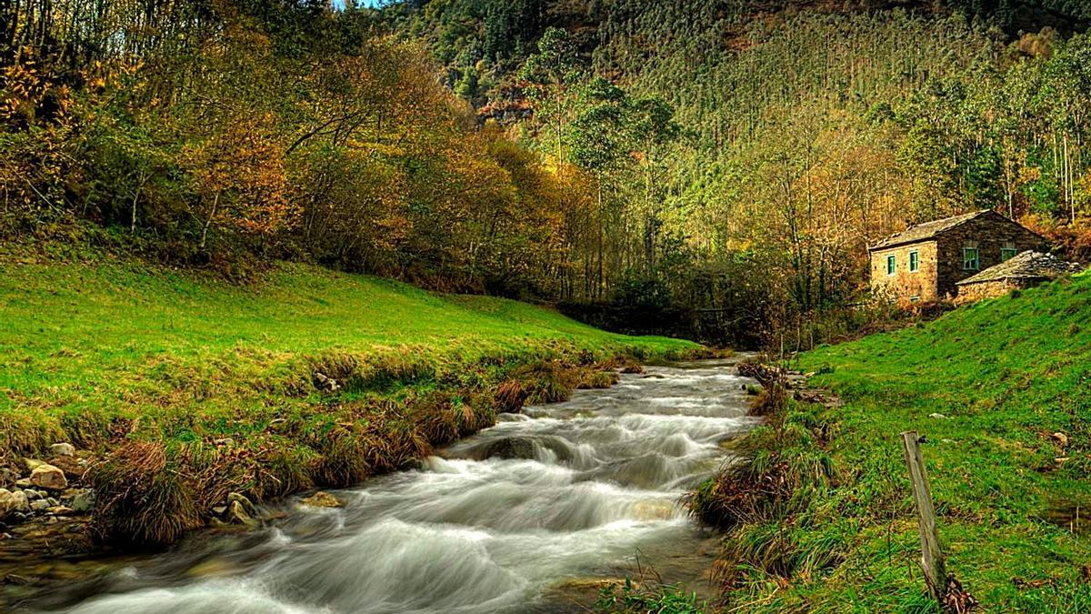 Paisaje rural de Castropol