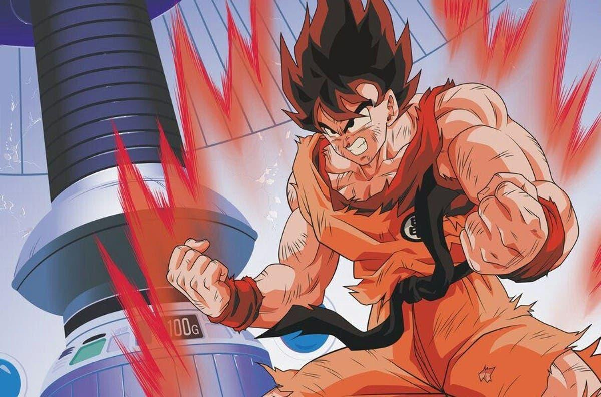El entrenamiento con gravedad de Goku