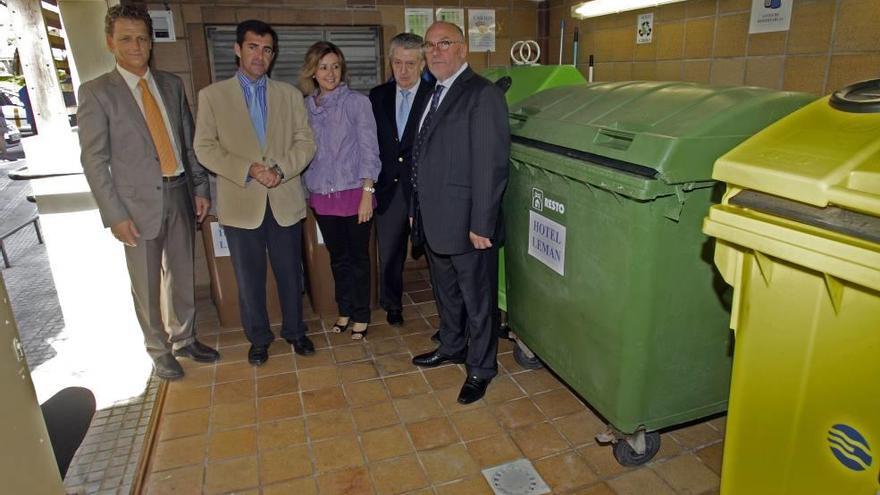 Miquel Nadal y Cristina Cerdó impulsaron la recogida selectiva en los hoteles en el año 2009.