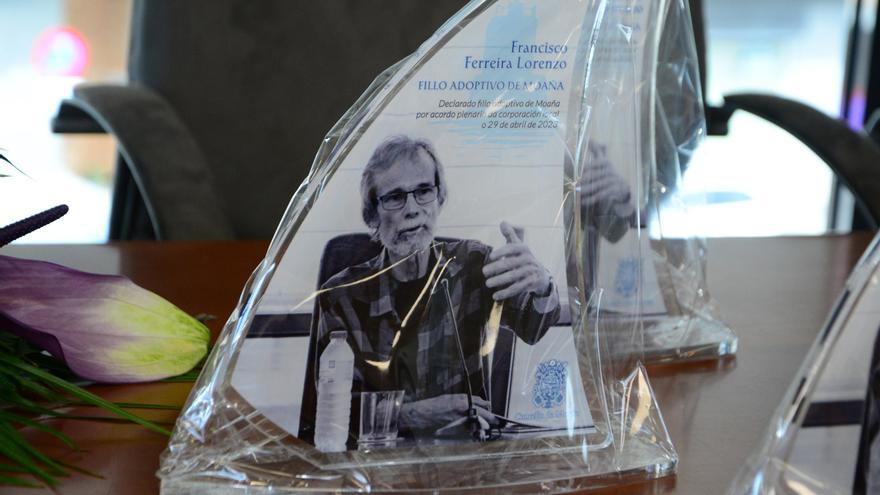 Moaña concede a Paco Ferreira a distinción de Fillo Adoptivo a título póstumo