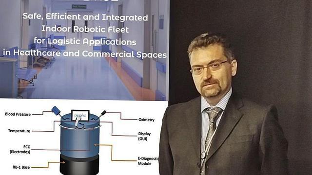 Poler: «Los robots ayudarán a proteger al personal que trabaja en los hospitales»