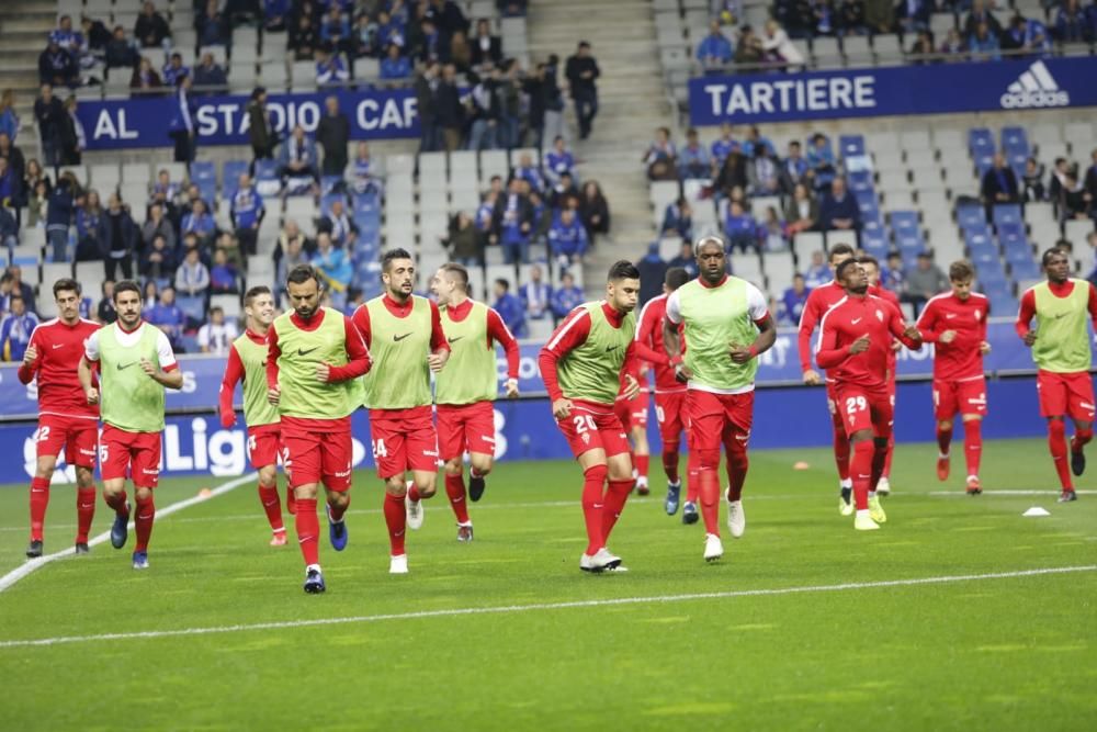 Derbi asturiano: El Real Oviedo - Sporting, en imágenes