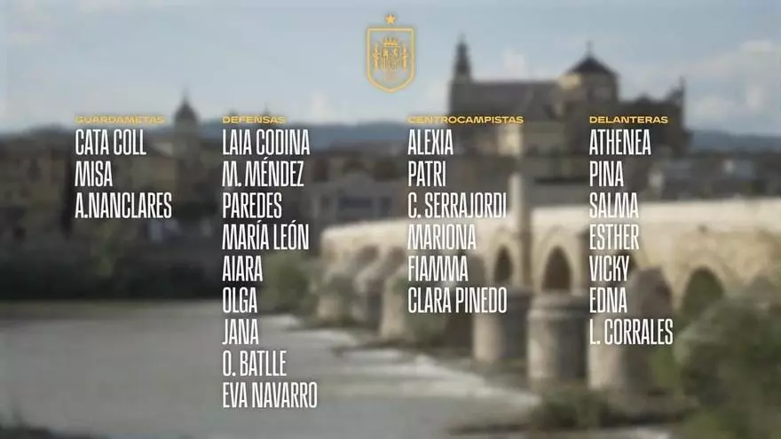 La lista de España: dominio del Barça con 10 jugadoras