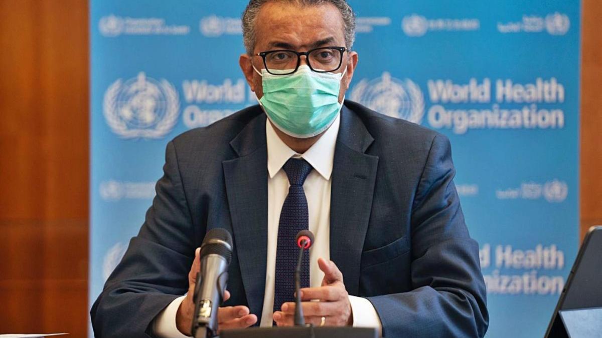 El director general de l&#039;Organització Mundial de la Salut (OMS), Tedros Adhanom.