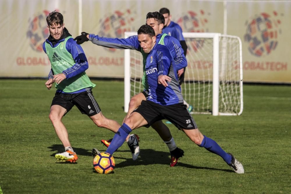 Entrenamiento del Real Oviedo