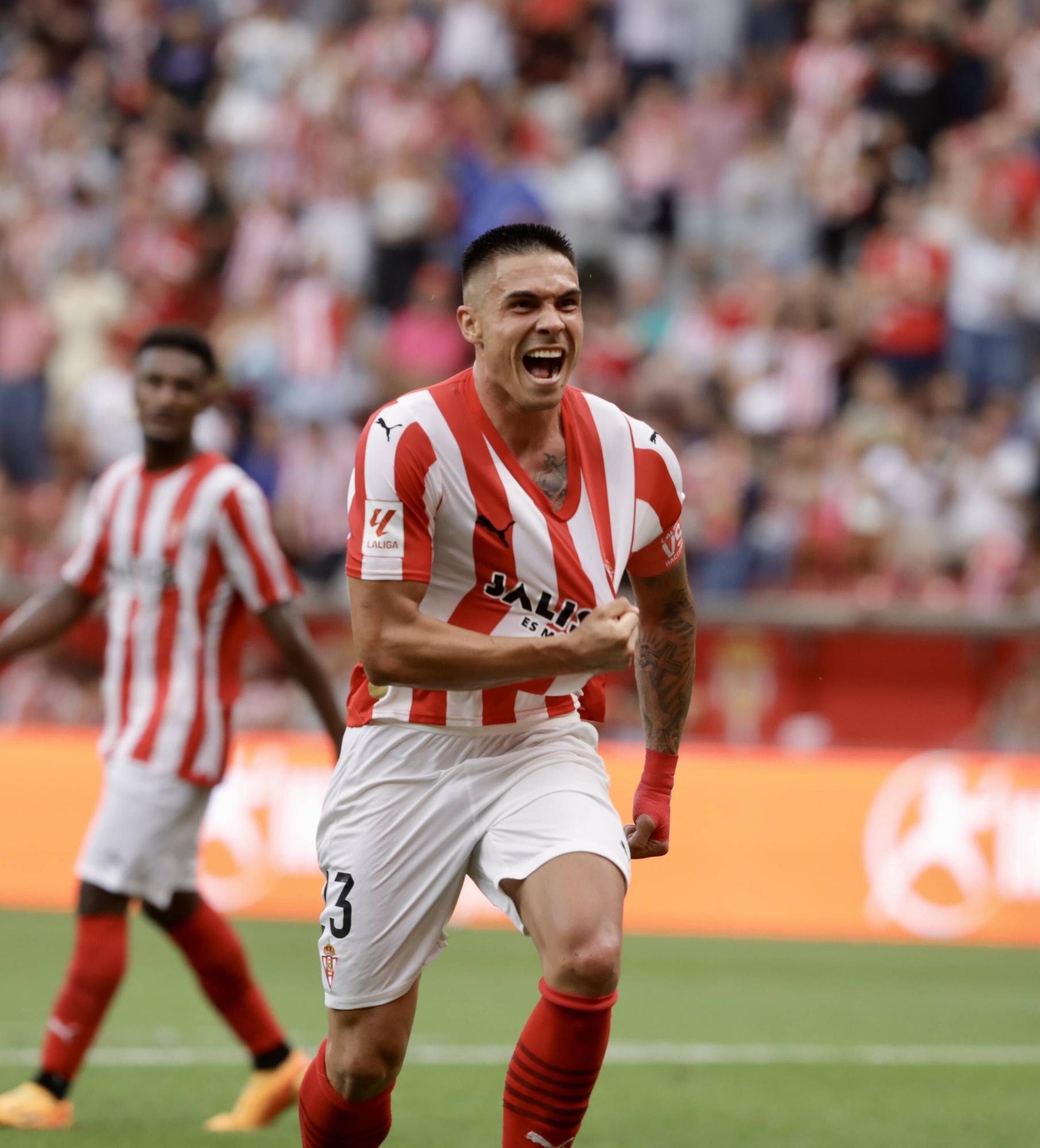 Así fue el partido entre el Sporting y el Mirandés