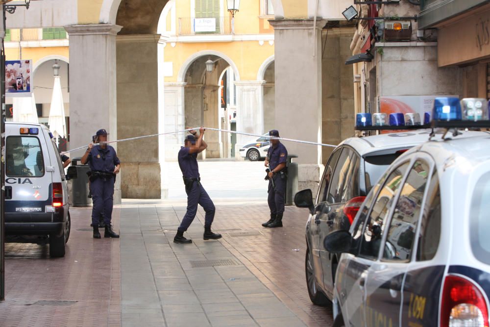 La última bomba de ETA estalló en la Plaza Mayor de Palma