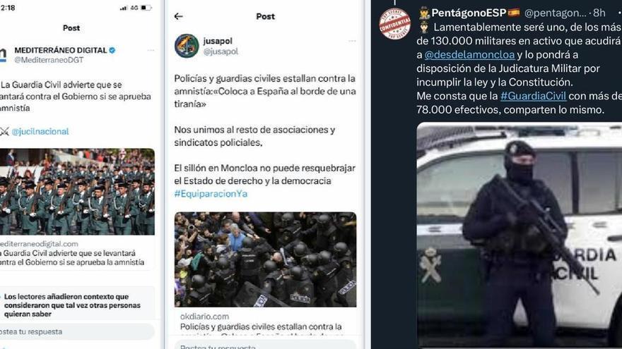 L’extrema dreta agita una campanya insultant el Rei i cridant els militars a parar una amnistia