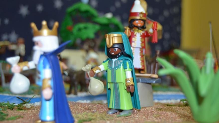 El belén de Playmobil triplica este año el número de piezas