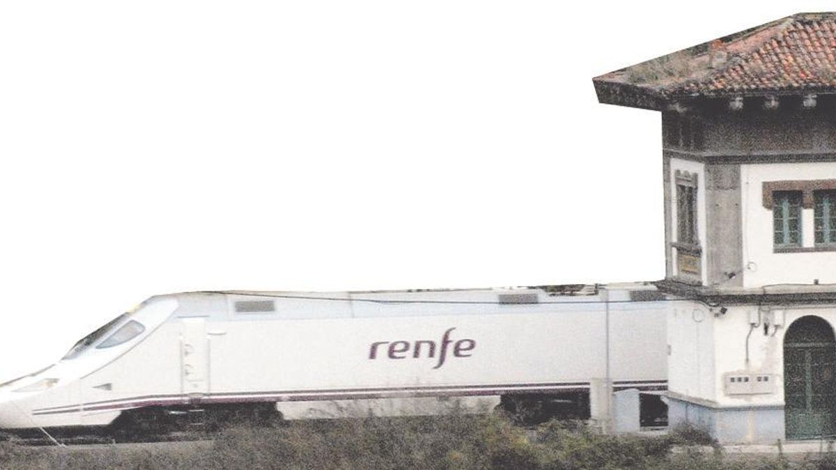 TREN ALVIA EN CAMPOMANES
