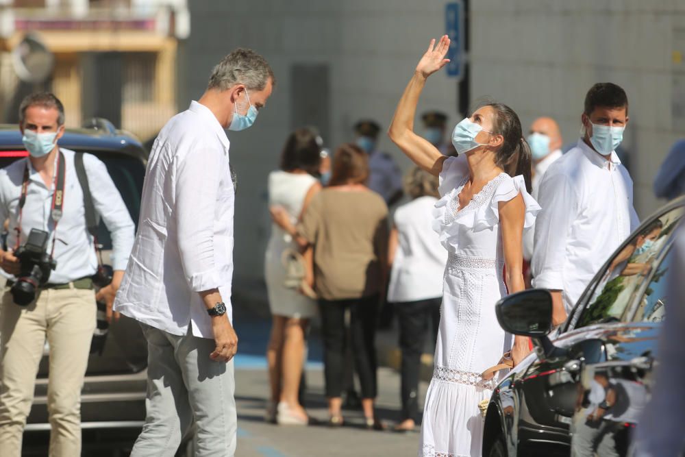 Los Reyes de España visitan la isla de Ibiza