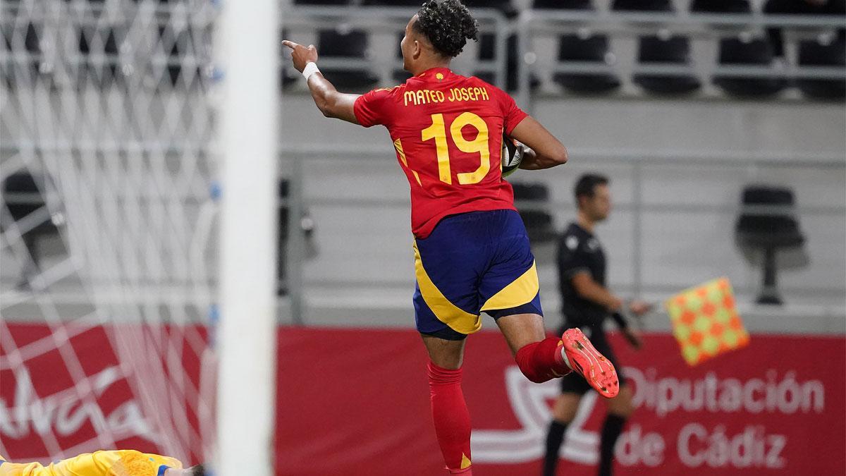 Mateo Joseph, el gran protagonista del partido