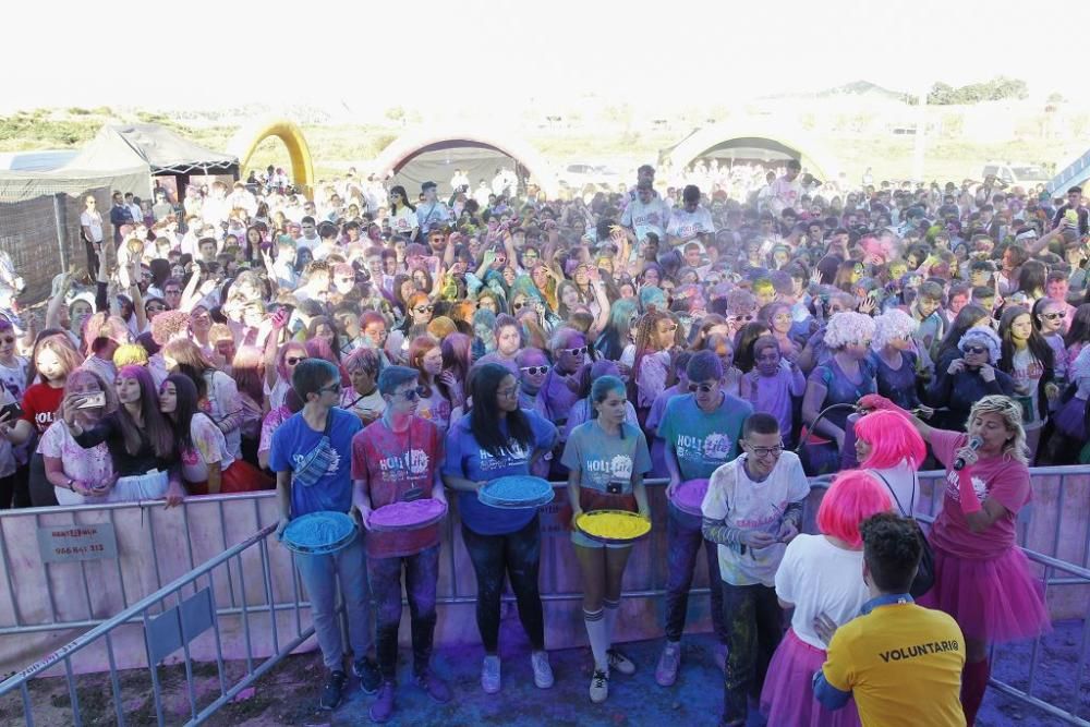 Sexta edición de la Holi Run en Cabezo de Torres