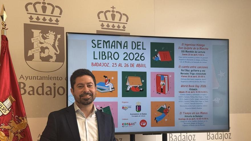 La Semana del Libro fomentará la lectura en Badajoz con talleres, maratones y un cuentacuentos
