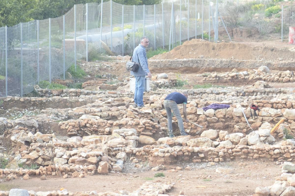 Obras en la villa romana de Castellón