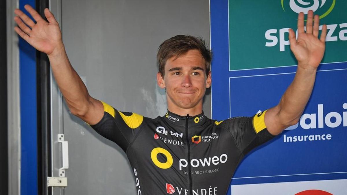 Bryan Coquard con el Direct Energie