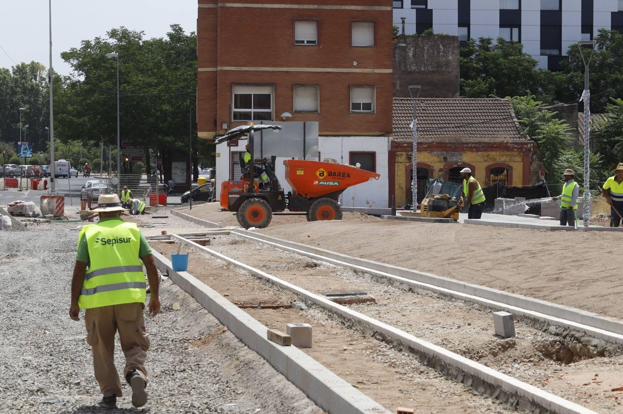 Nuevo retraso en las obras de la avenida de Trassierra