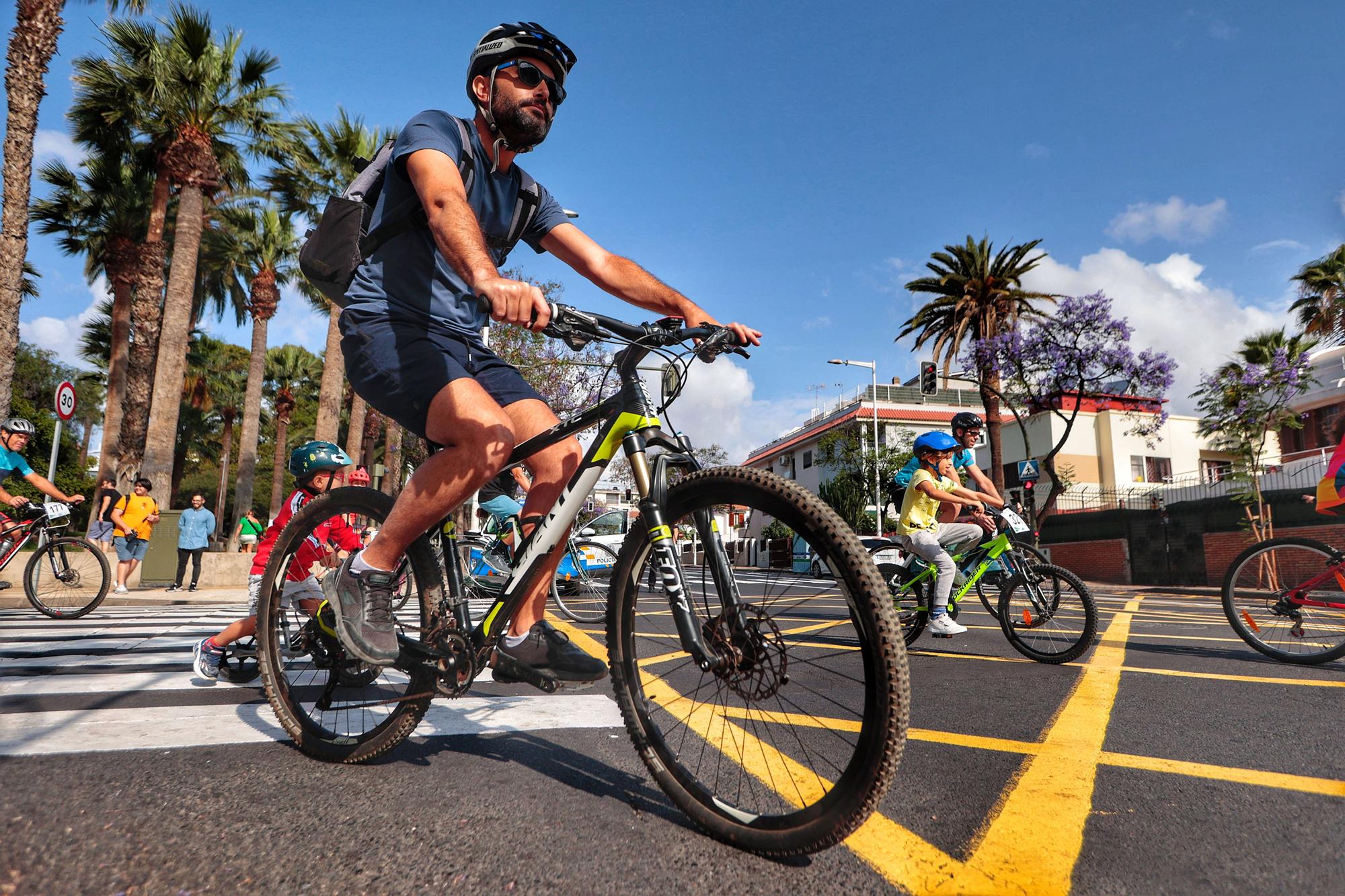 Fiesta de la bicicleta en Santa Cruz de Tenerife