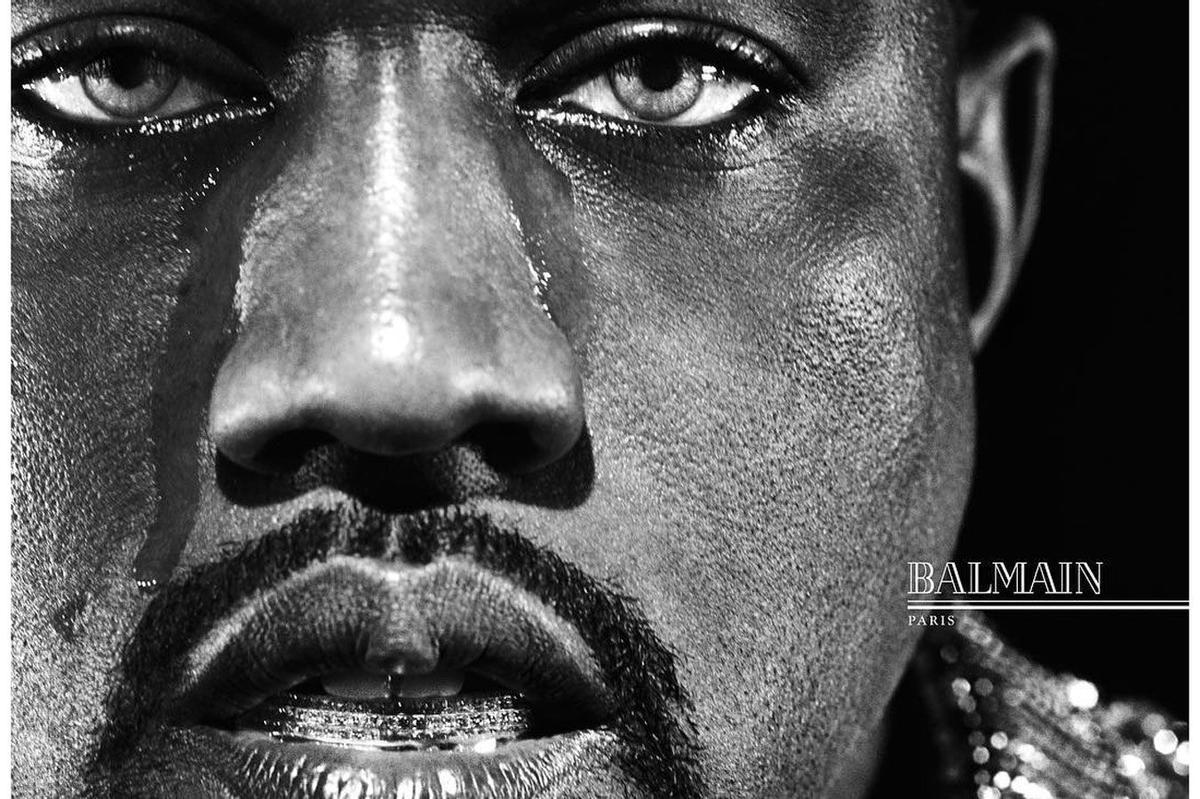 Kanye West para Balmain