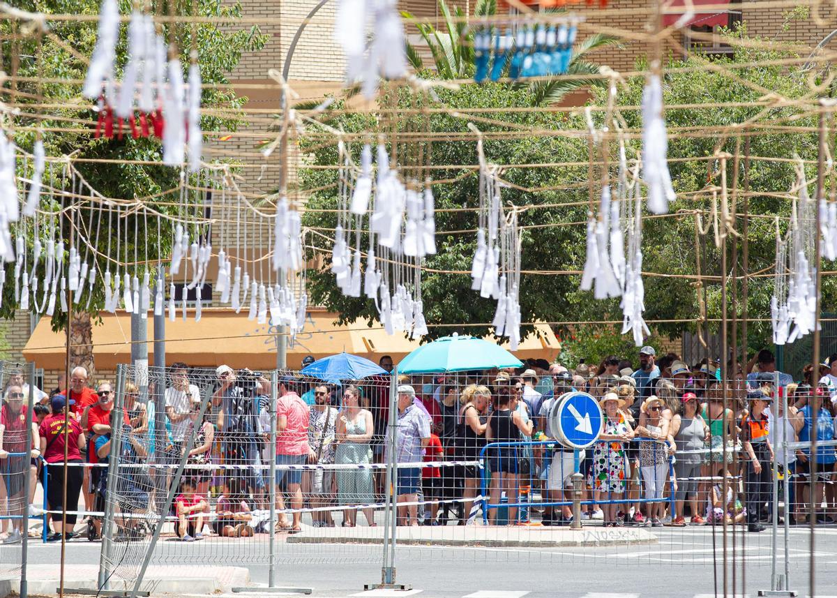 Tercera mascletà de las Hogueras 2022