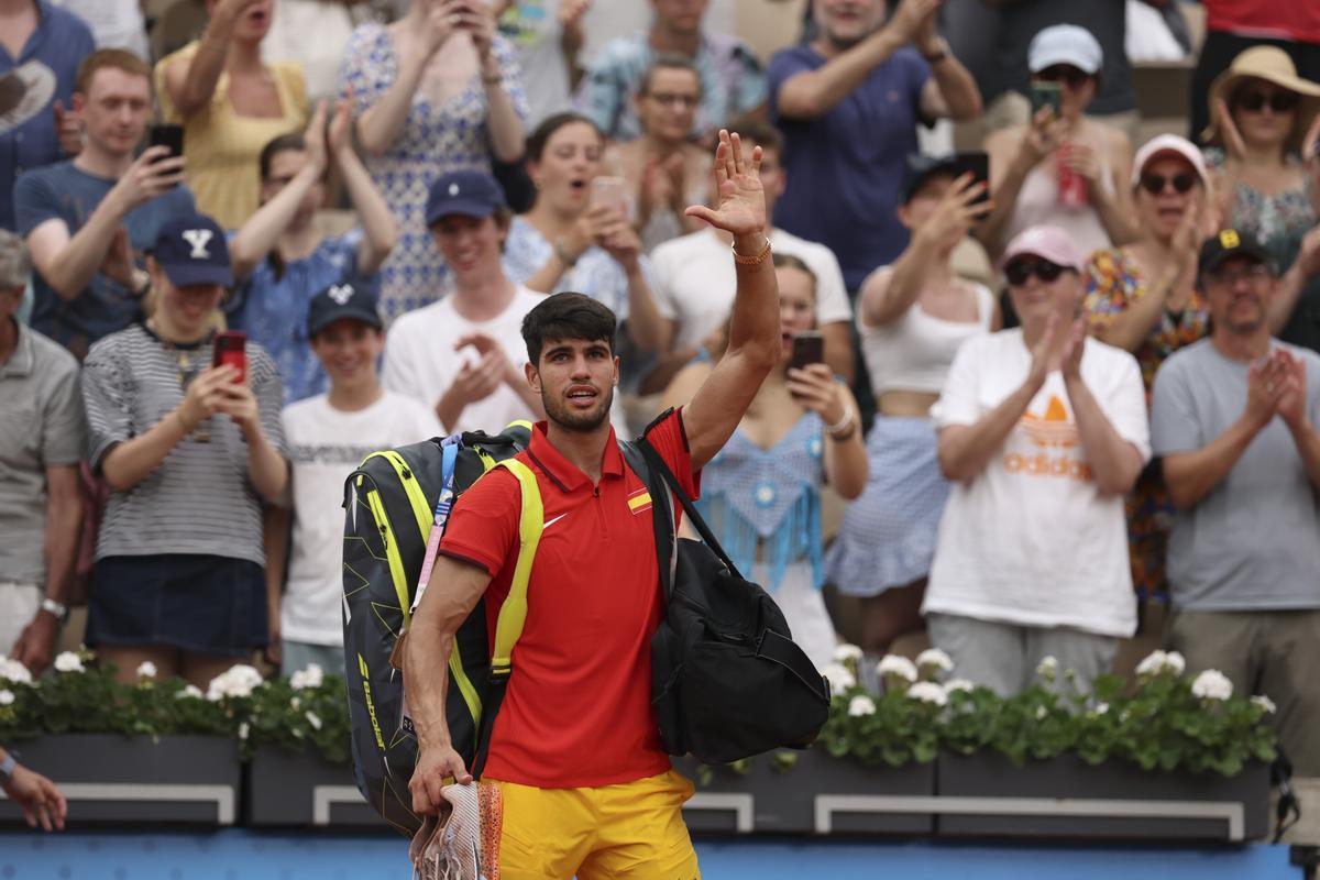 Tenis individual masculino: Roman Safiullin - Carlos Alcaraz