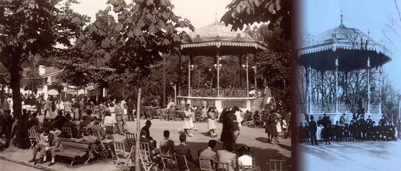 Imagen del kiosco de la Fundición Bertrand.