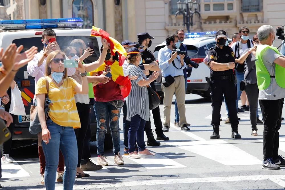 Manifestación contra el Gobierno de Sánchez