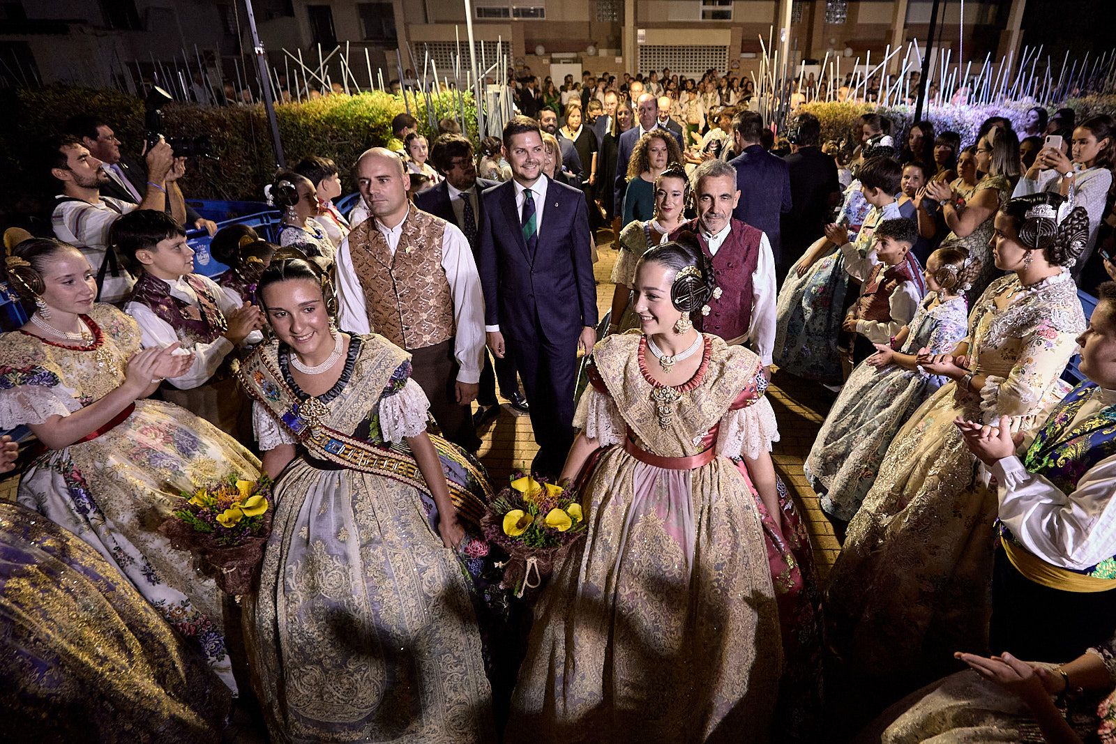 Presentación de las Falleras Mayores de Gandia
