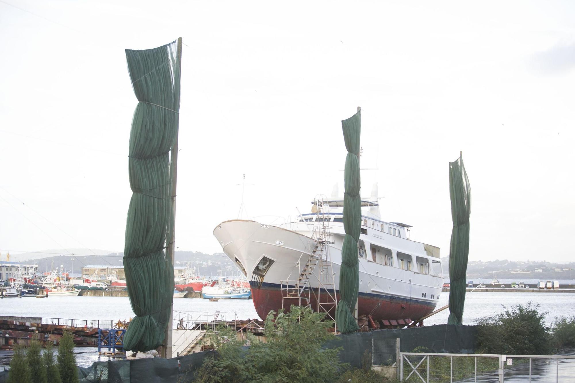 A la venta en A Coruña un yate que perteneció al estafador inglés John Palmer