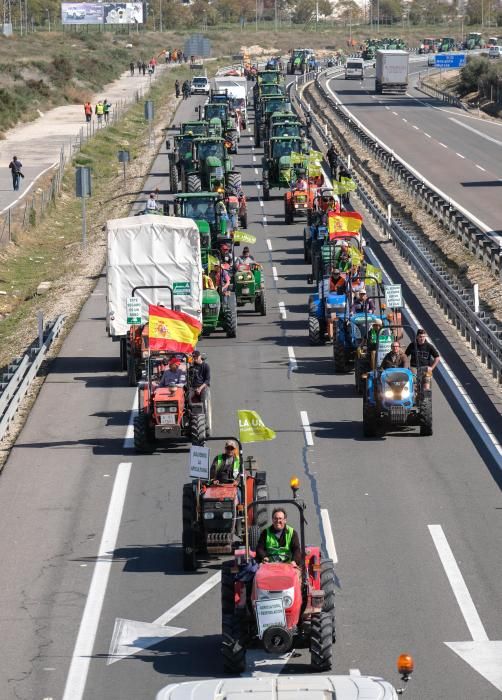 Tractorada en defensa del campo alicantino