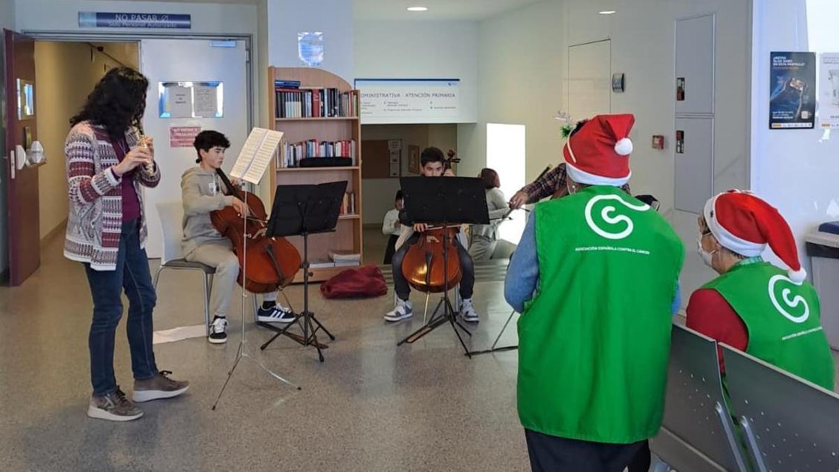 Concierto en el Hospital Provincial de Zamora.