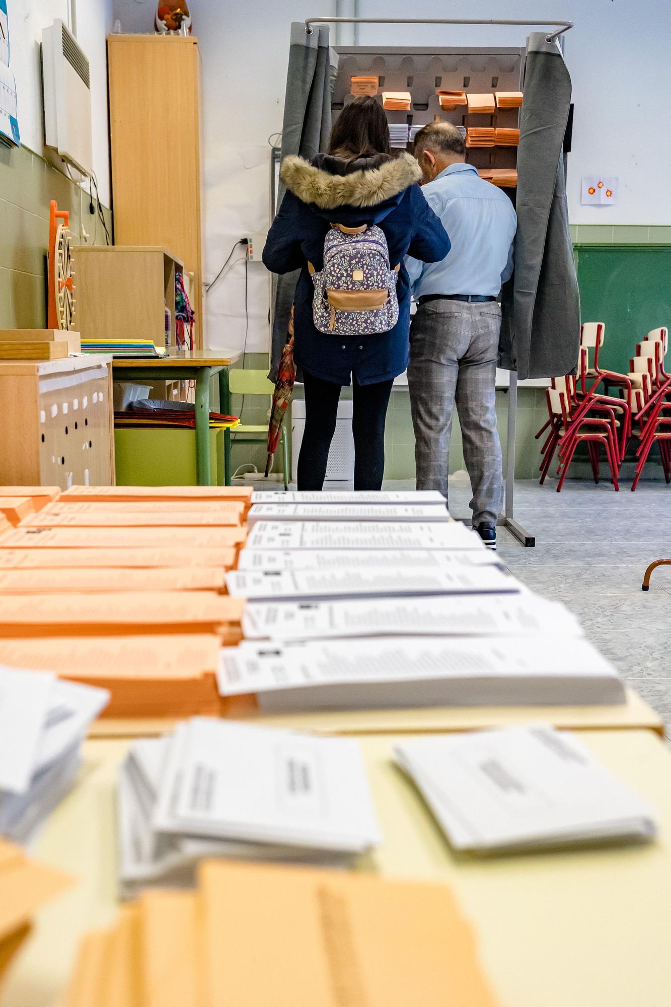 Así está siendo la jornada electoral del 28 M en Benidorm