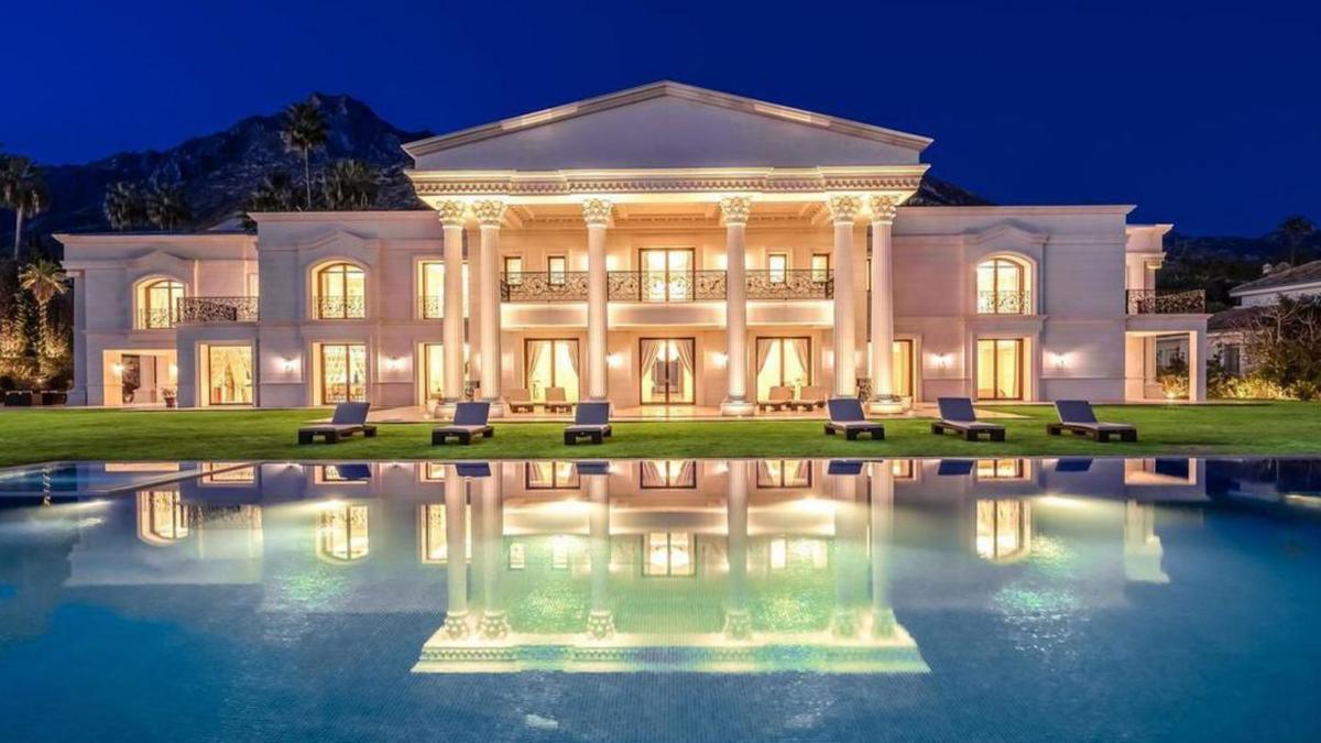 Villa Bellagio. A la venta por setenta millones de euros.