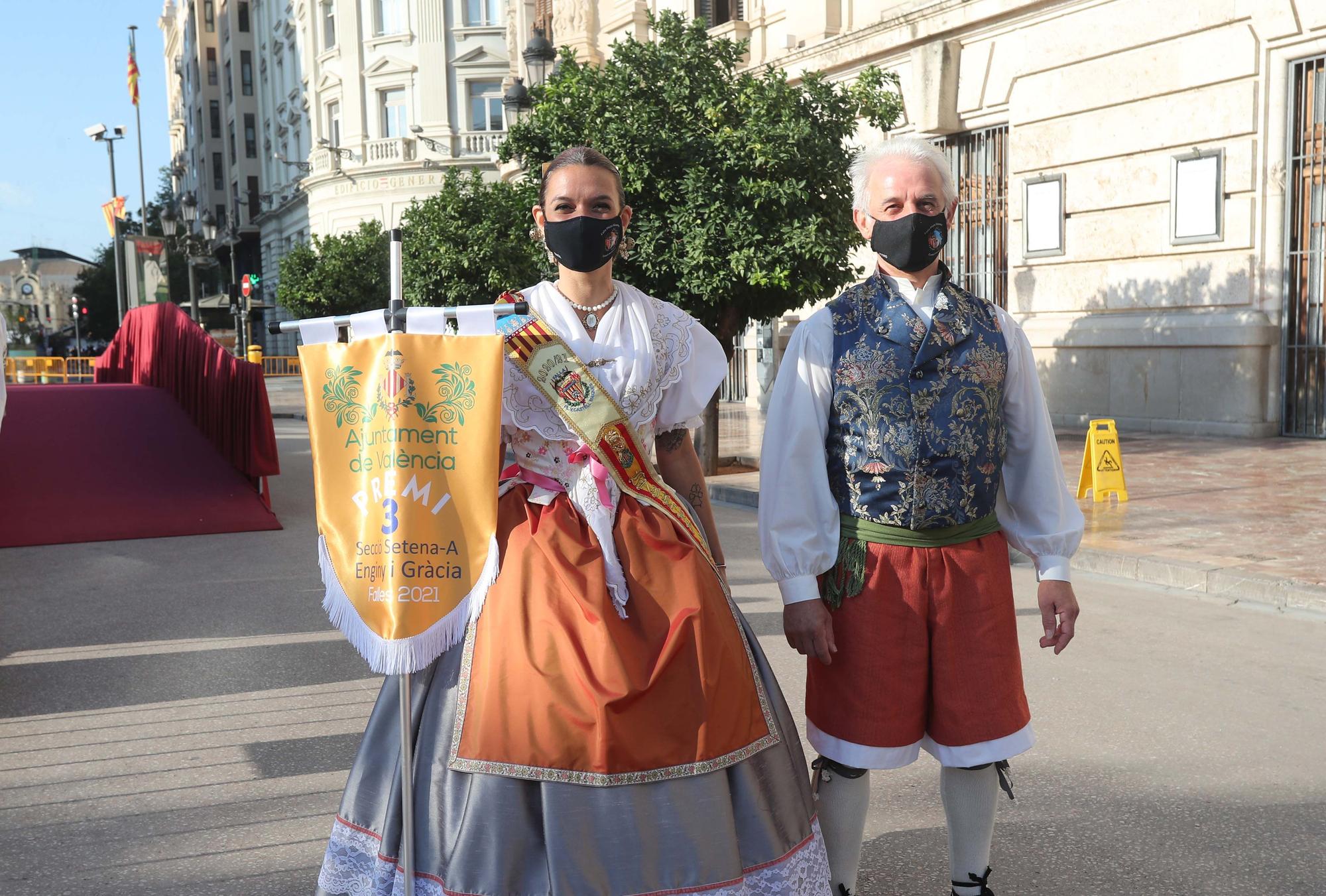 La entrega de premios de las fallas 2021