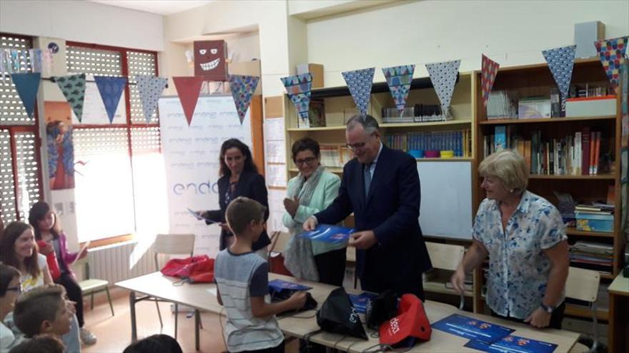 Premio nacional de energías para el colegio Pedro Orós de Movera