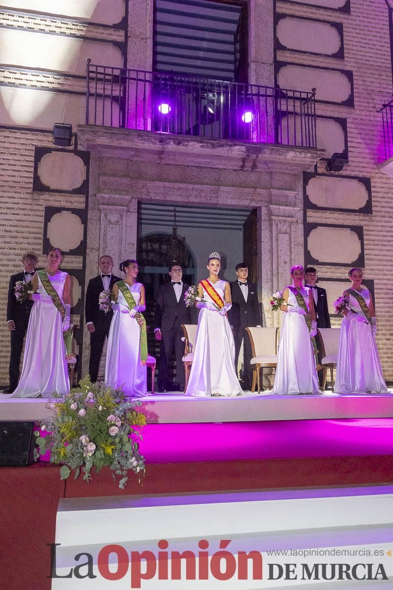 Así se ha vivido el pregón y la coronación de la reina de las Fiestas de Cehegín