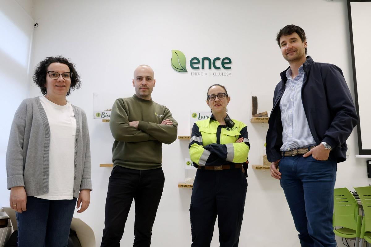 De izquierda a derecha: Soledad Abelleira, Efrén Fernández, Camino Mieres y Pablo Vidal.