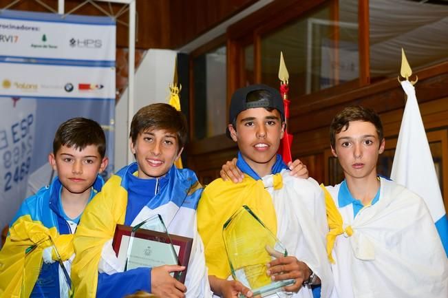 Selección canaria de la clase Optimist