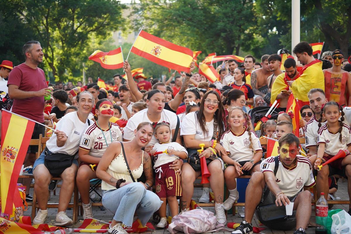 Así se vivió la segunda estrella del Mundial en Sevilla