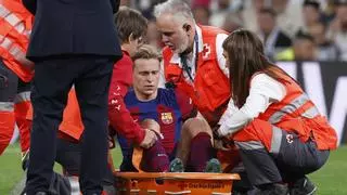 El comunicado médico del Barça sobre De Jong