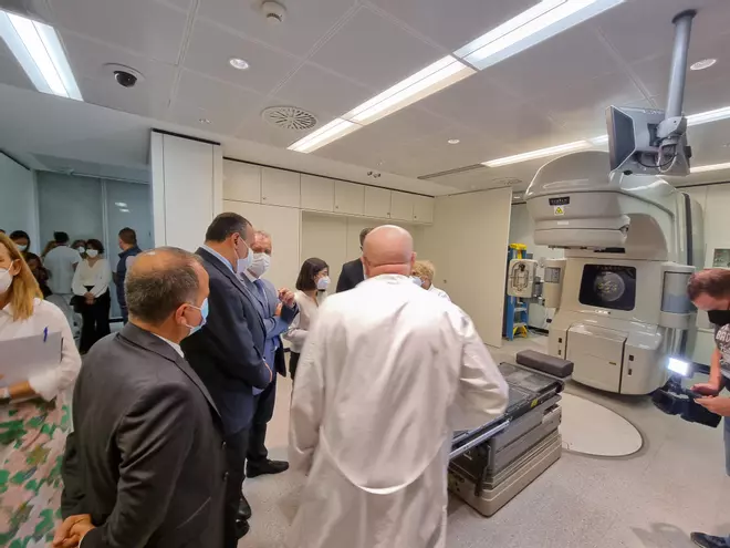 Visita de la Ministra de Sanidad, Carolina Darias, al Hospital Universitario de Canarias (HUC)
